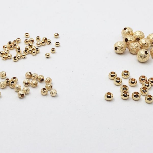 Gold Filled Beads , Head Pins