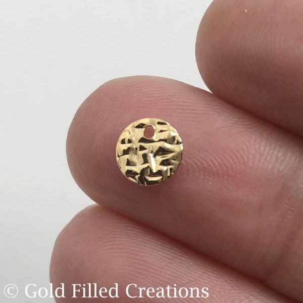 Gold Filled Stamping Blanks Charms