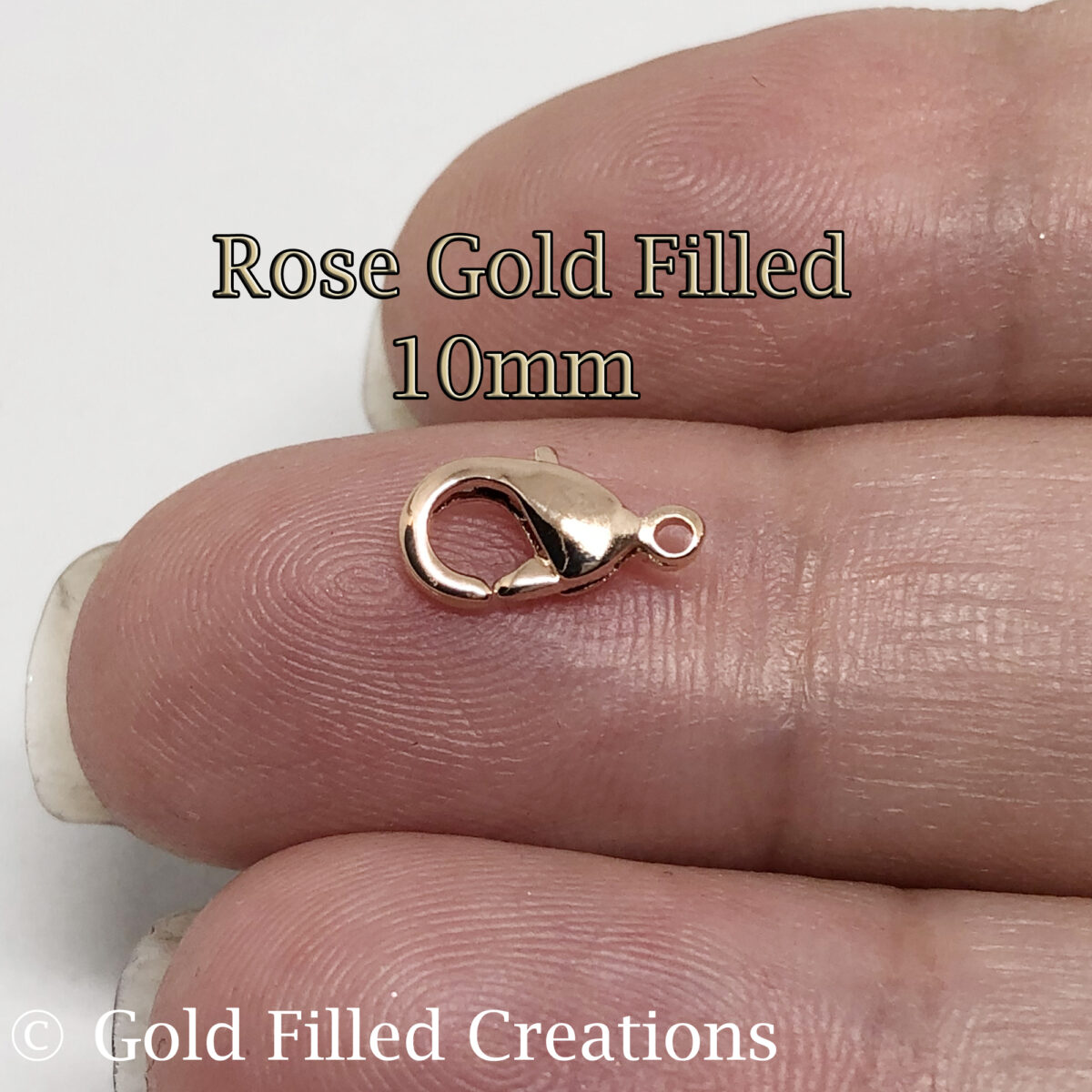 Rose Gold Lobster  clasps