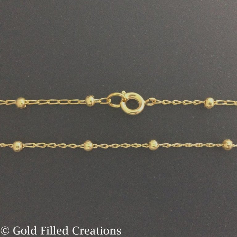 Gold Filled chain Satellite , 1 3 5 10 20 feet 15 discount , gold satellite chain 1.6mm curb 2